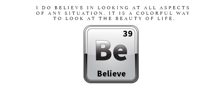 Be is for Believe