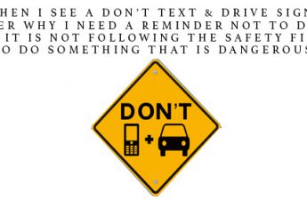 Don't Text & Drive