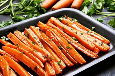 rosemary roasted carrots