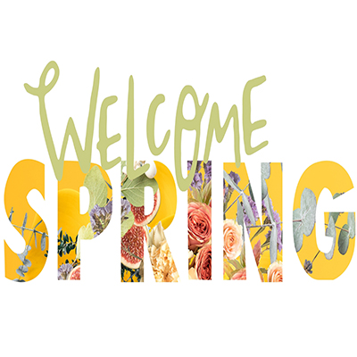 Welcome Spring graphic