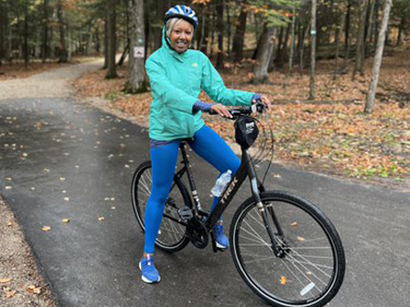Winter friendly tips to help you like Rachel ride your bike or do any activity outdoors this winter